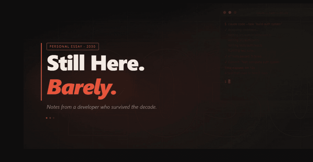 I’m a Full-Stack Developer in 2030. Here’s What Nobody Warned Me About.